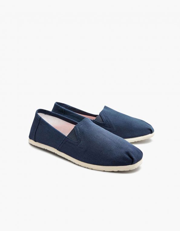 Blue Slip Ons 1