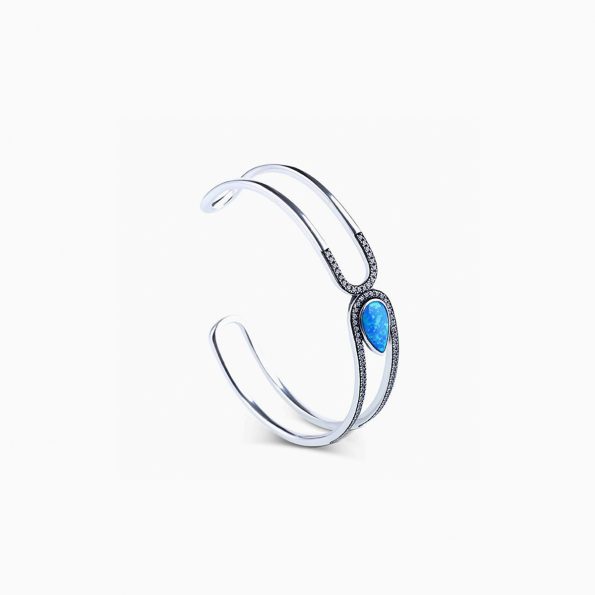 Water Drop Opal Cuff