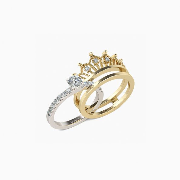 Two Tone Crown Roun