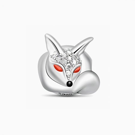 Fox Charm Sterling